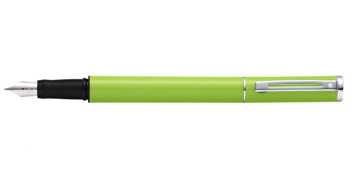 SHEAFFER POP FOUNTAIN PEN CT GLOSSY GREEN